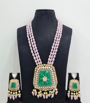 Kundan Long 01171 - KRISHNA'S SWETA JEWELLERY