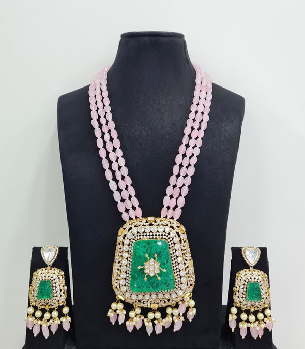 Kundan Long 01171 - KRISHNA'S SWETA JEWELLERY