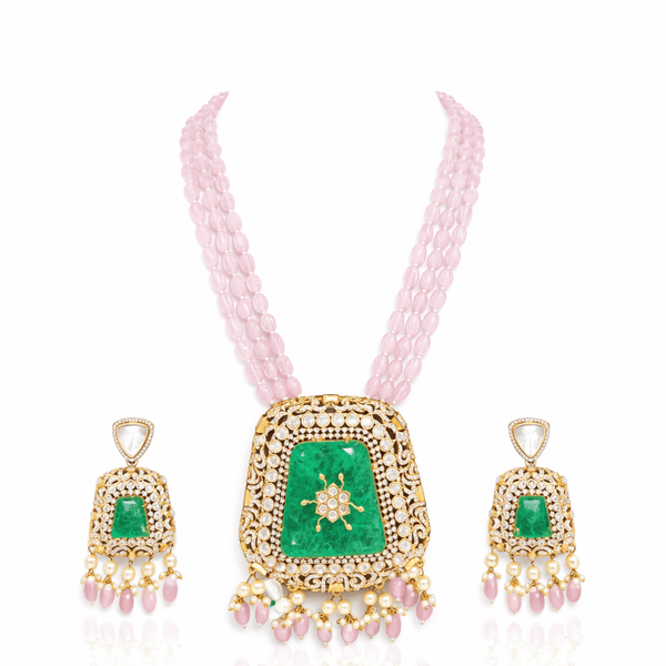 Kundan Long 01171 - KRISHNA'S SWETA JEWELLERY