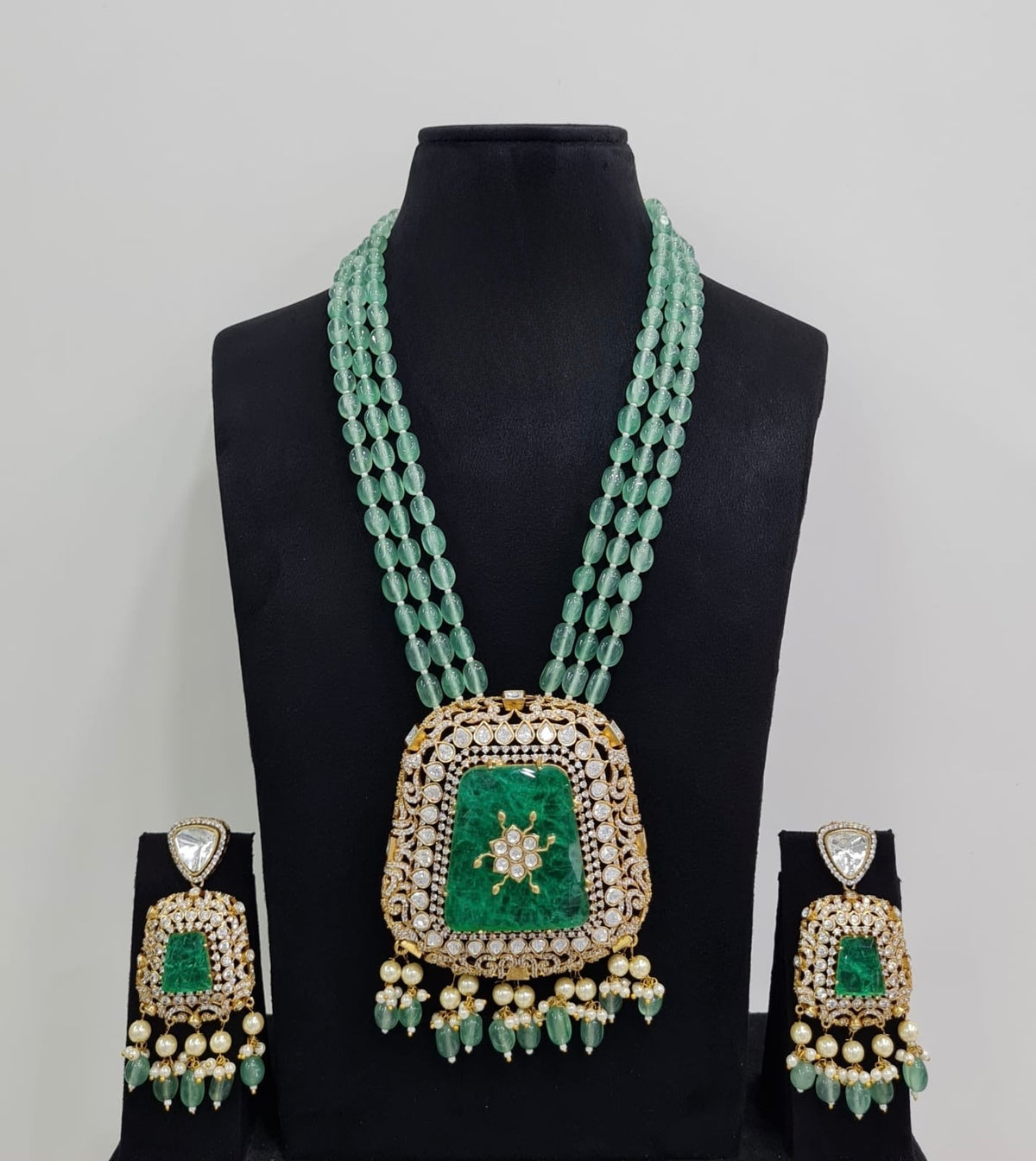 Kundan Long 01171 - KRISHNA'S SWETA JEWELLERY