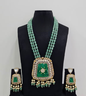 Kundan Long 01171 - KRISHNA'S SWETA JEWELLERY
