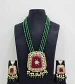 Kundan Long 01171 - KRISHNA'S SWETA JEWELLERY
