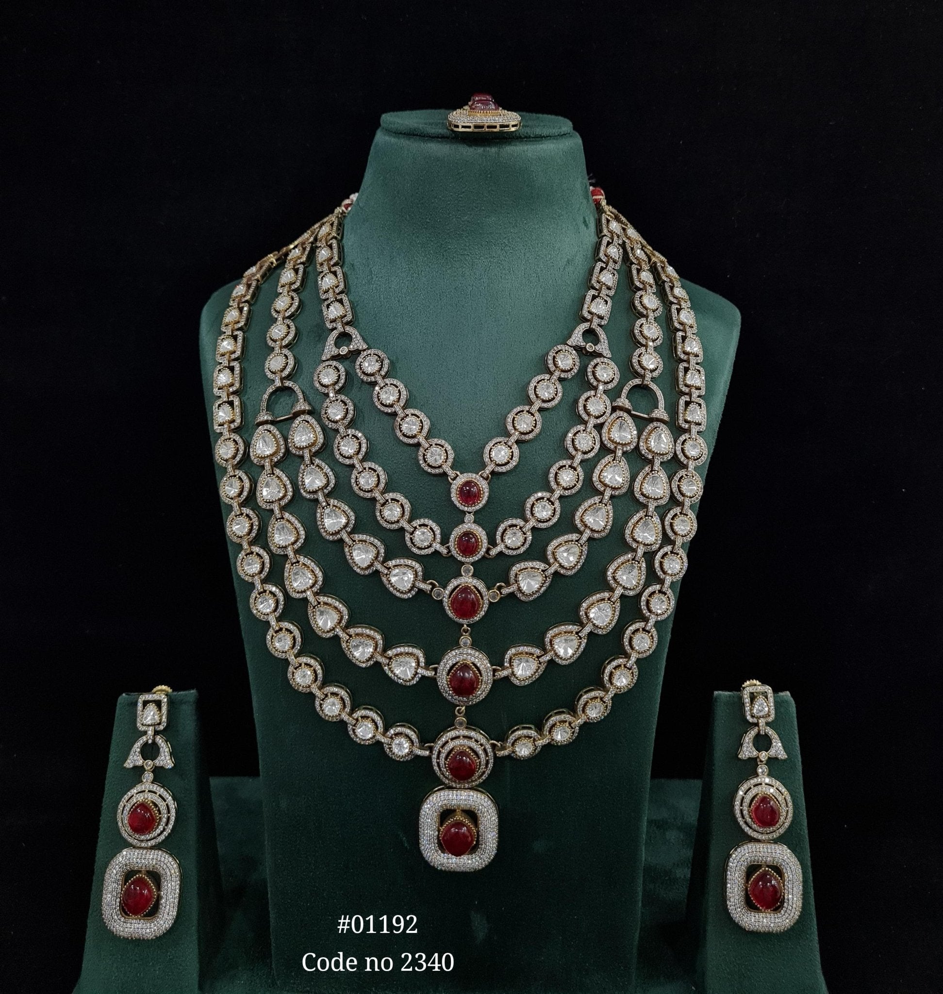 Kundan Long 01192 - KRISHNA'S SWETA JEWELLERY