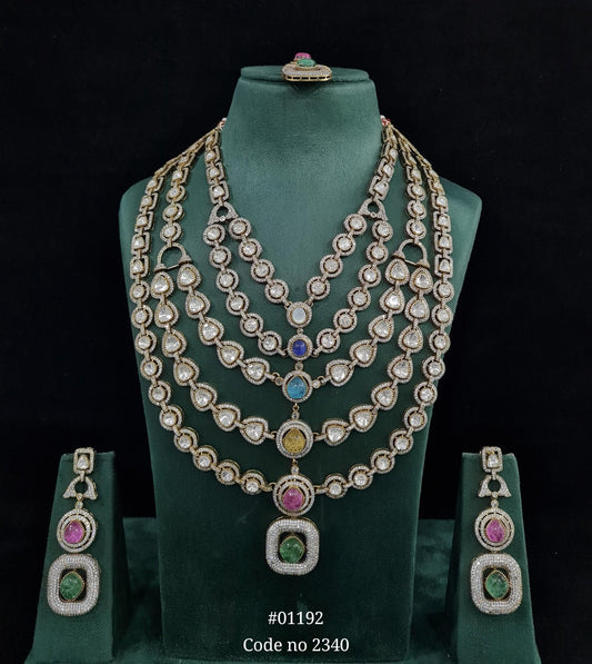 Kundan Long 01192 - KRISHNA'S SWETA JEWELLERY