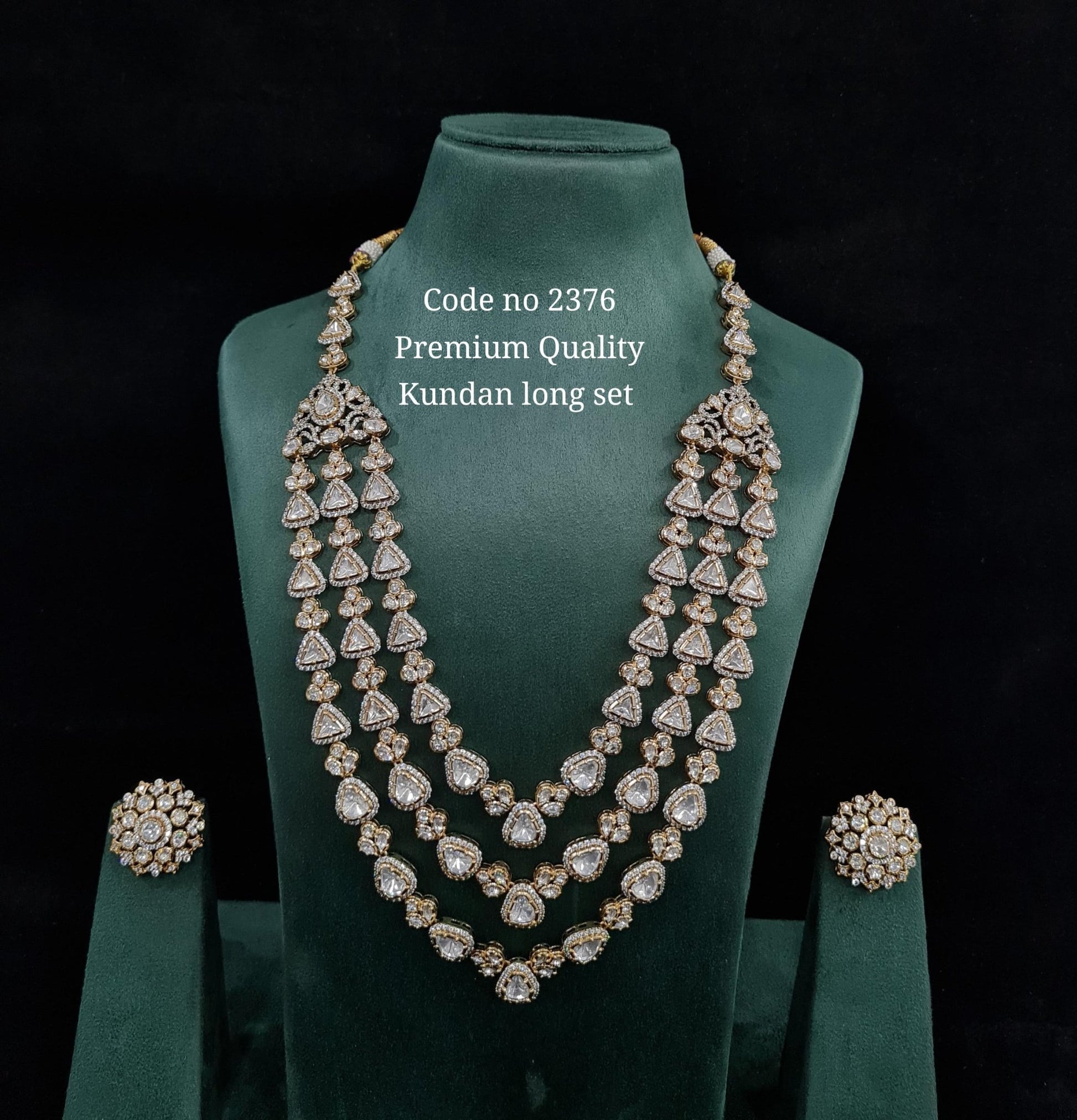 Kundan Long 01381 - KRISHNA'S SWETA JEWELLERY