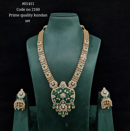 Kundan Long 01411 - KRISHNA'S SWETA JEWELLERY