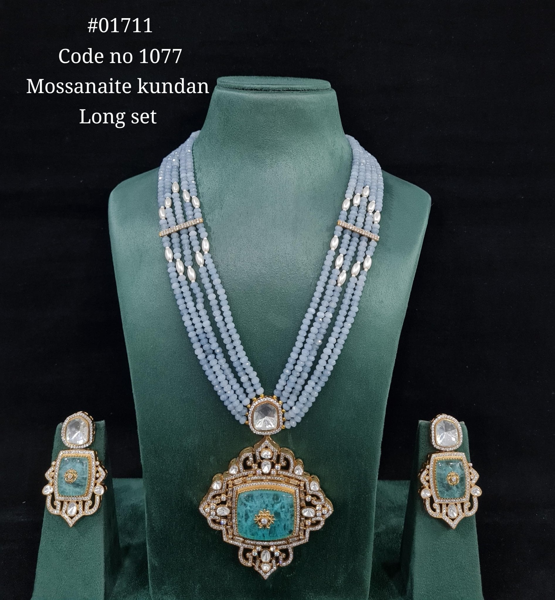 Kundan Long 01711 - KRISHNA'S SWETA JEWELLERY