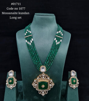 Kundan Long 01711 - KRISHNA'S SWETA JEWELLERY