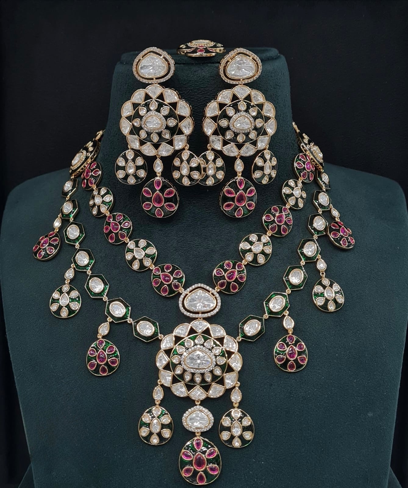 Kundan Long 09280 - KRISHNA'S SWETA JEWELLERY