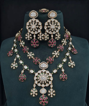 Kundan Long 09280 - KRISHNA'S SWETA JEWELLERY