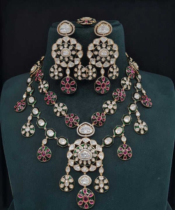 Kundan Long 09280 - KRISHNA'S SWETA JEWELLERY