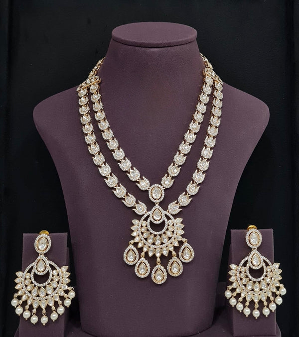 Kundan Long 09416 - KRISHNA'S SWETA JEWELLERY