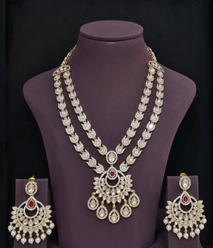 Kundan Long 09416 - KRISHNA'S SWETA JEWELLERY