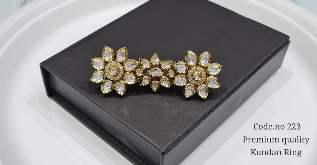 Kundan Mahabharat Fingering 00073 - KRISHNA'S SWETA JEWELLERY