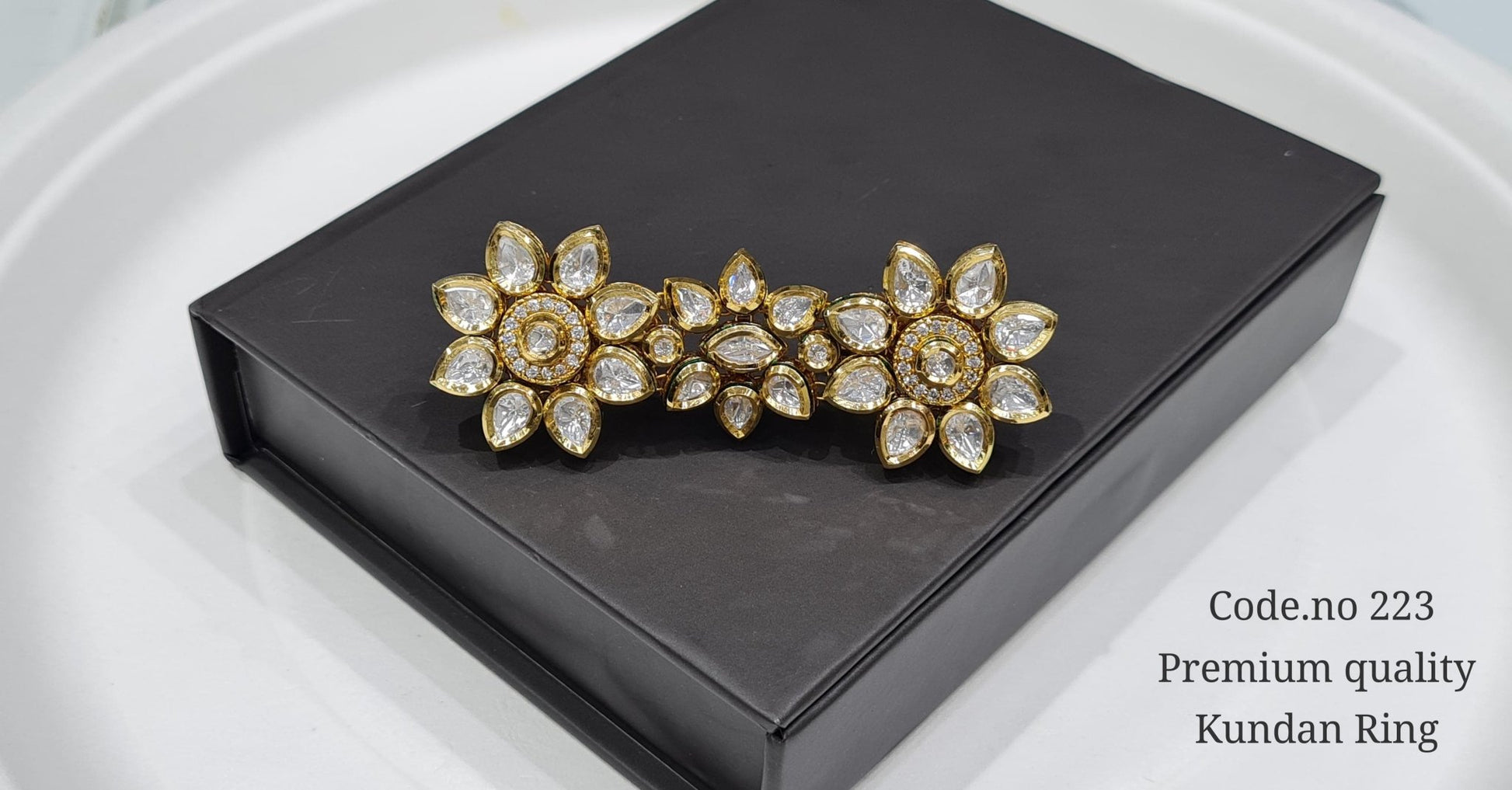 Kundan Mahabharat Fingering 00073 - KRISHNA'S SWETA JEWELLERY