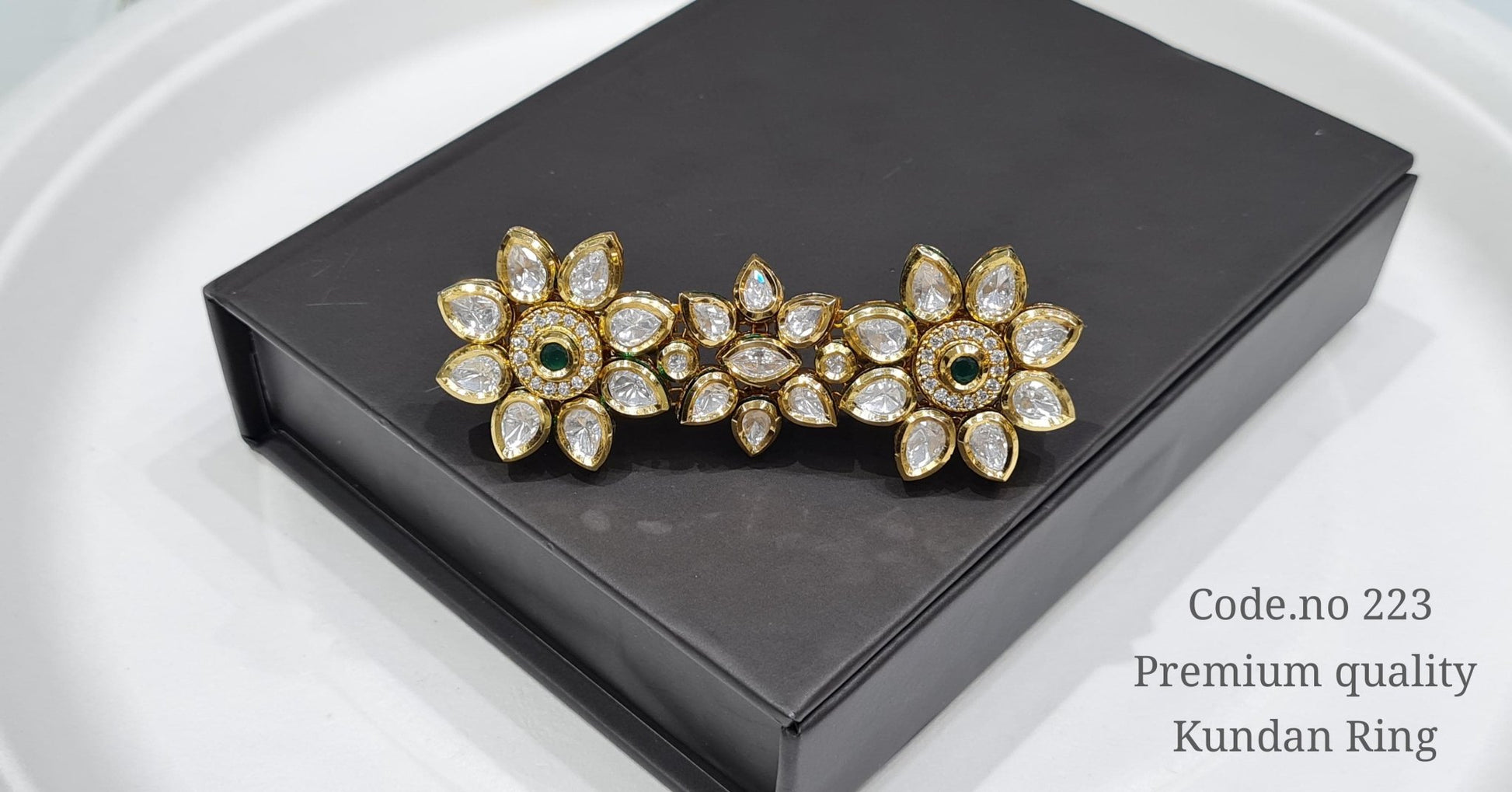 Kundan Mahabharat Fingering 00073 - KRISHNA'S SWETA JEWELLERY