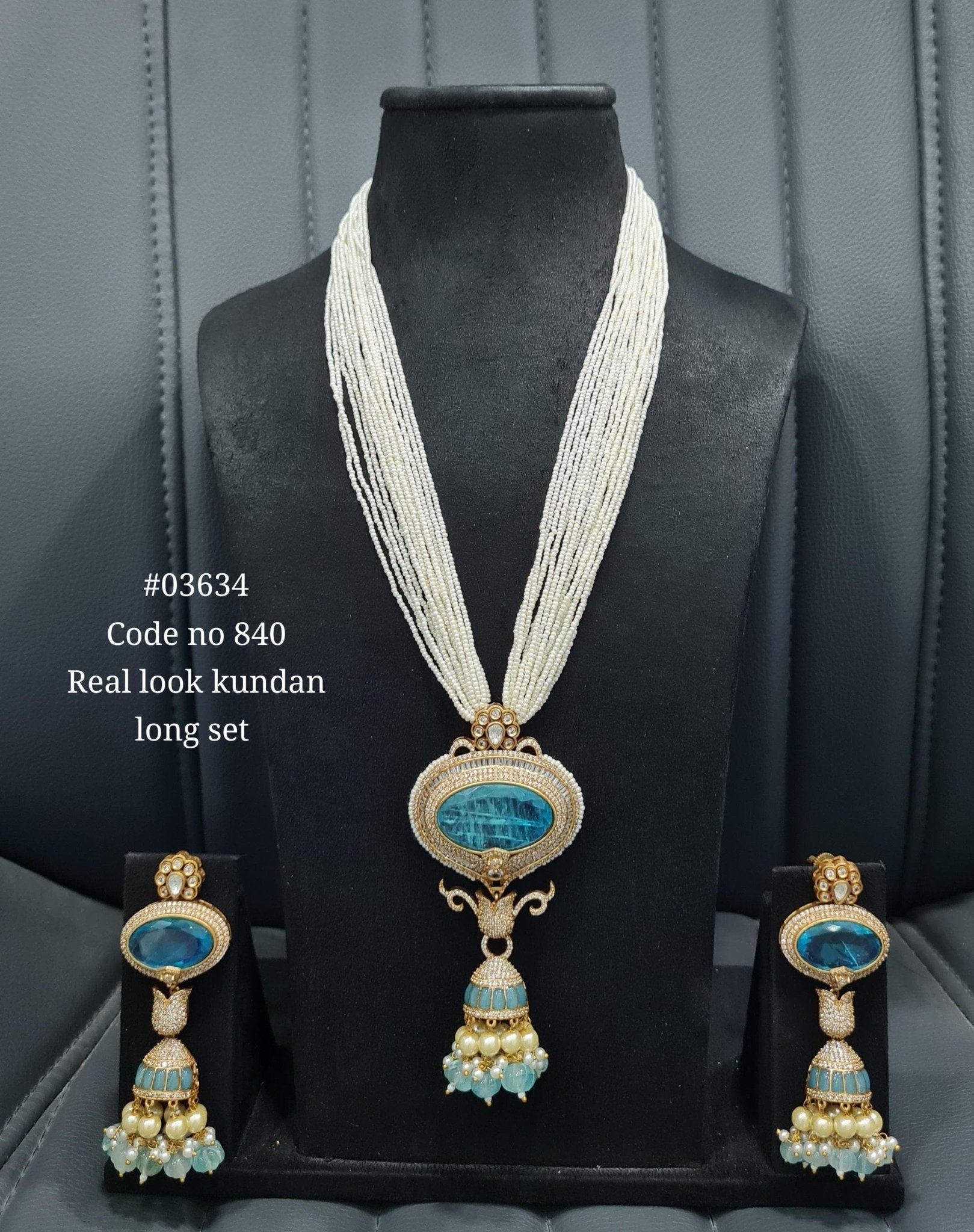 Kundan Mala 03634 - KRISHNA'S SWETA JEWELLERY