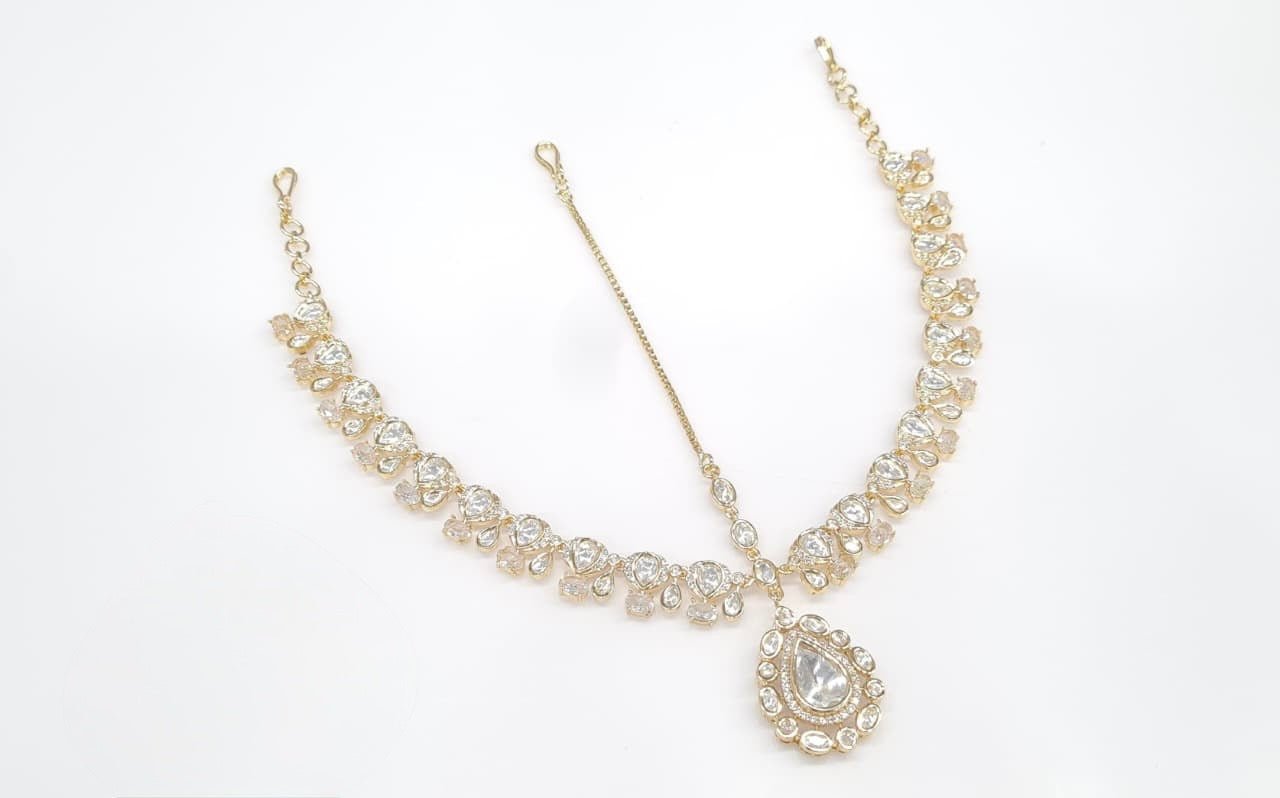Kundan Mathapatti 11212 - KRISHNA'S SWETA JEWELLERY