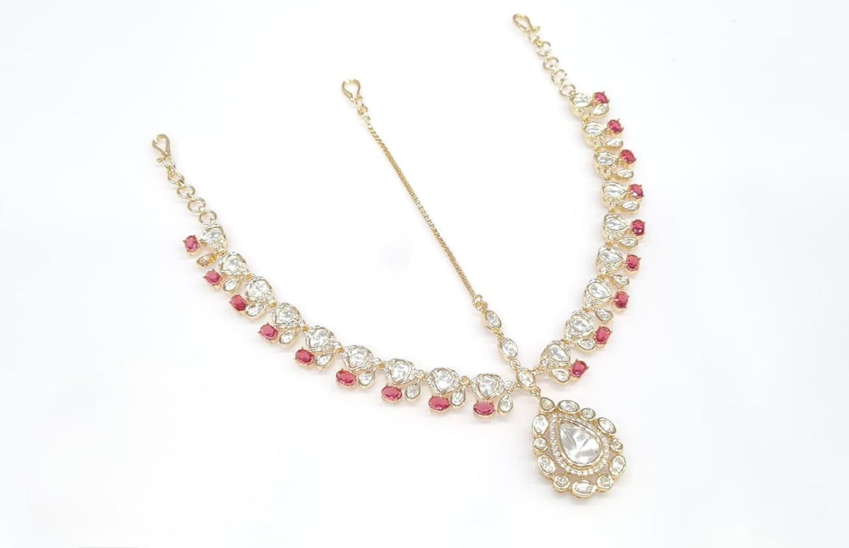 Kundan Mathapatti 11212 - KRISHNA'S SWETA JEWELLERY