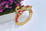 Kundan Mor Kada 06435 - KRISHNA'S SWETA JEWELLERY