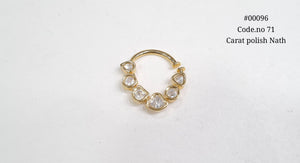 Kundan Nath 00096 - KRISHNA'S SWETA JEWELLERY