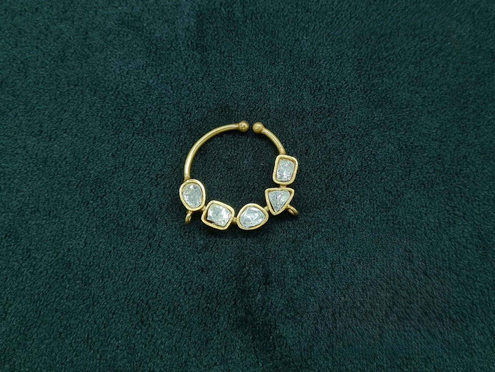 Kundan Nath 06176 - KRISHNA'S SWETA JEWELLERY