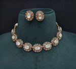 Kundan necklace 02129 - KRISHNA'S SWETA JEWELLERY