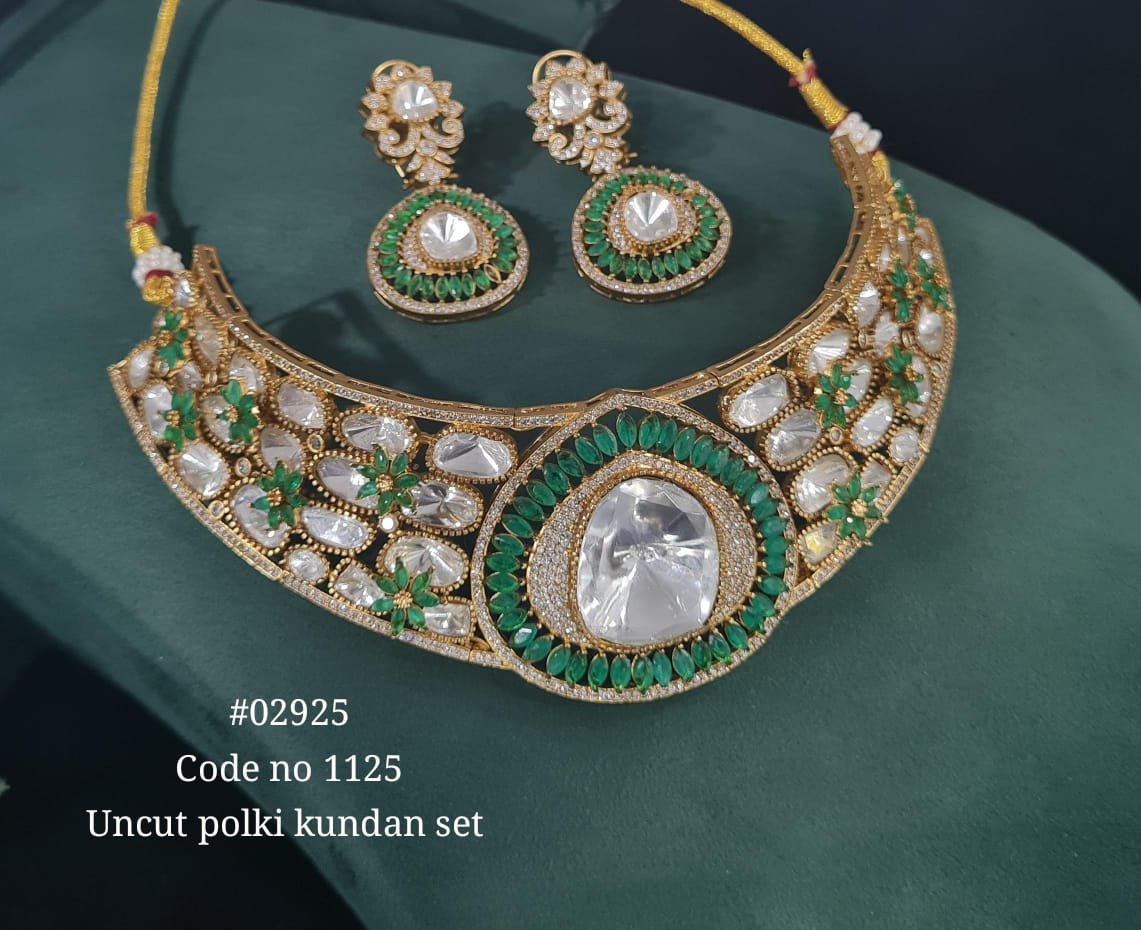 Kundan necklace 02925 - KRISHNA'S SWETA JEWELLERY