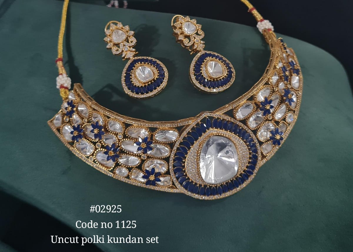 Kundan necklace 02925 - KRISHNA'S SWETA JEWELLERY