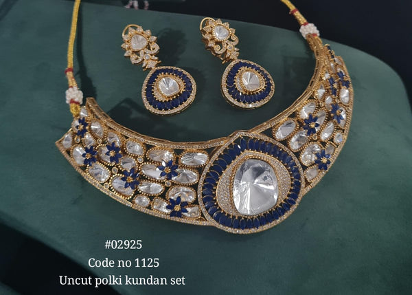 Kundan necklace 02925 - KRISHNA'S SWETA JEWELLERY