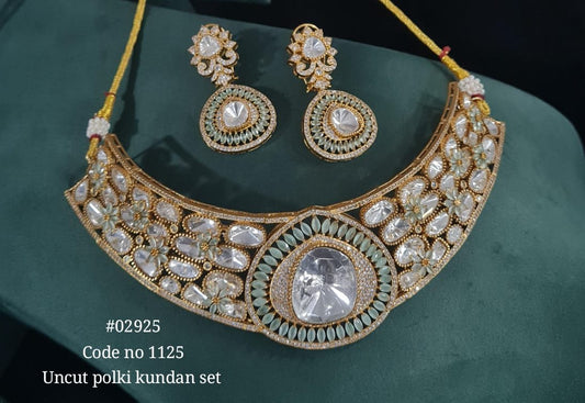 Kundan necklace 02925 - KRISHNA'S SWETA JEWELLERY