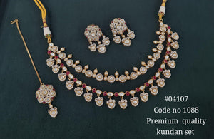 Kundan Necklace 04107 - KRISHNA'S SWETA JEWELLERY