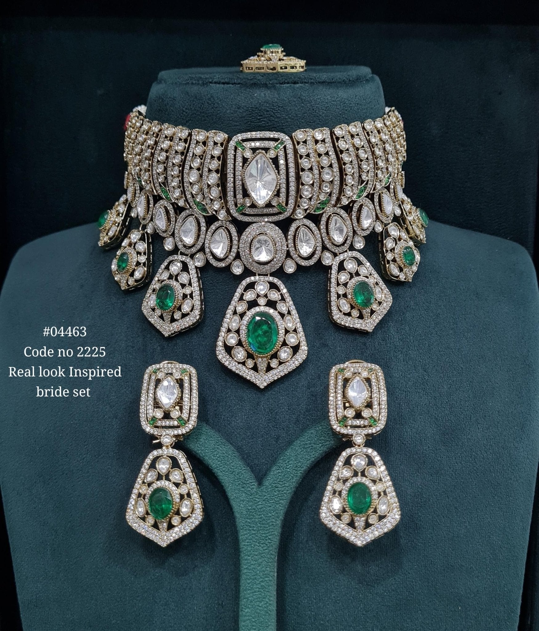 Kundan Necklace 04463 - KRISHNA'S SWETA JEWELLERY