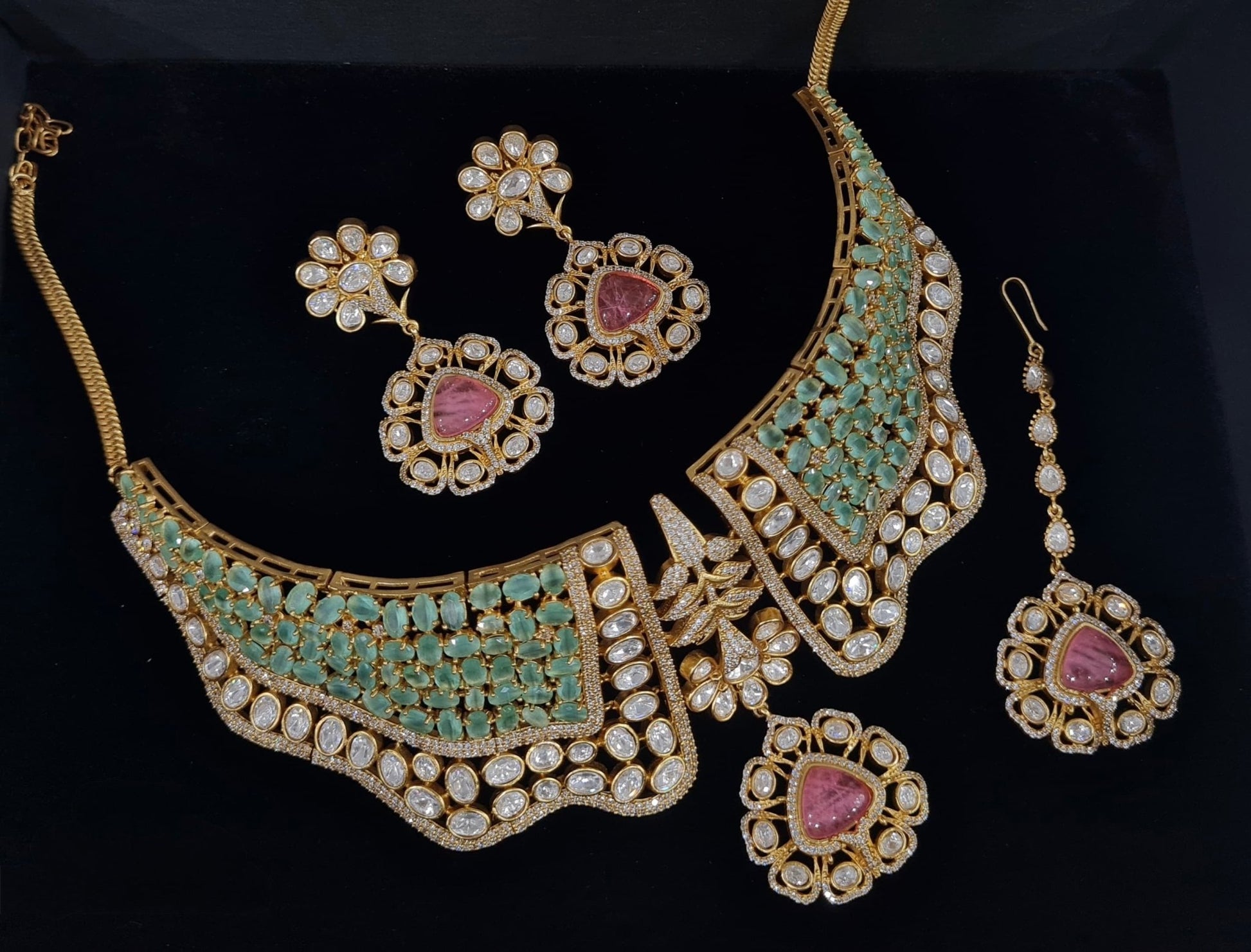 Kundan Necklace 05570 - KRISHNA'S SWETA JEWELLERY
