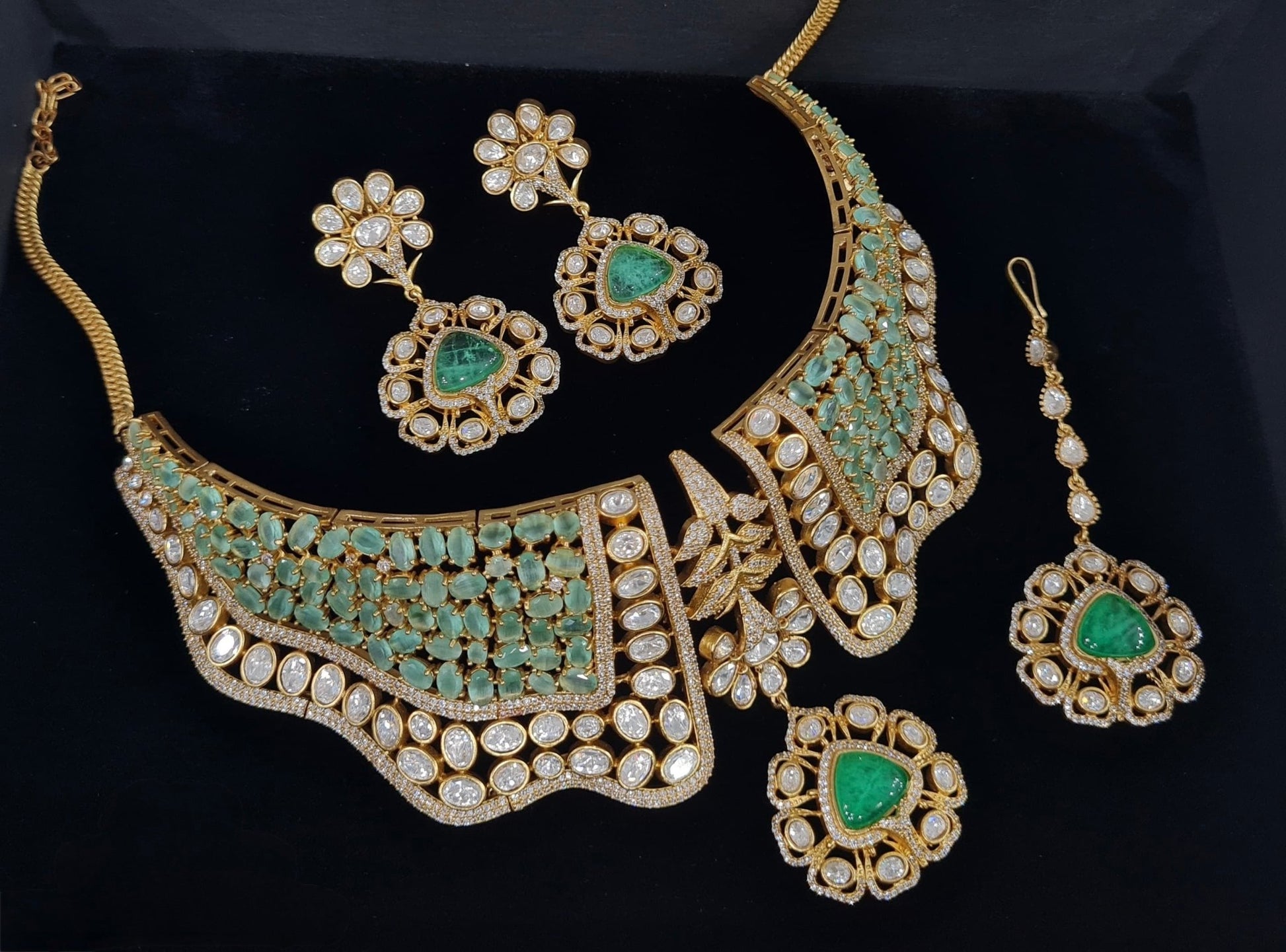 Kundan Necklace 05570 - KRISHNA'S SWETA JEWELLERY