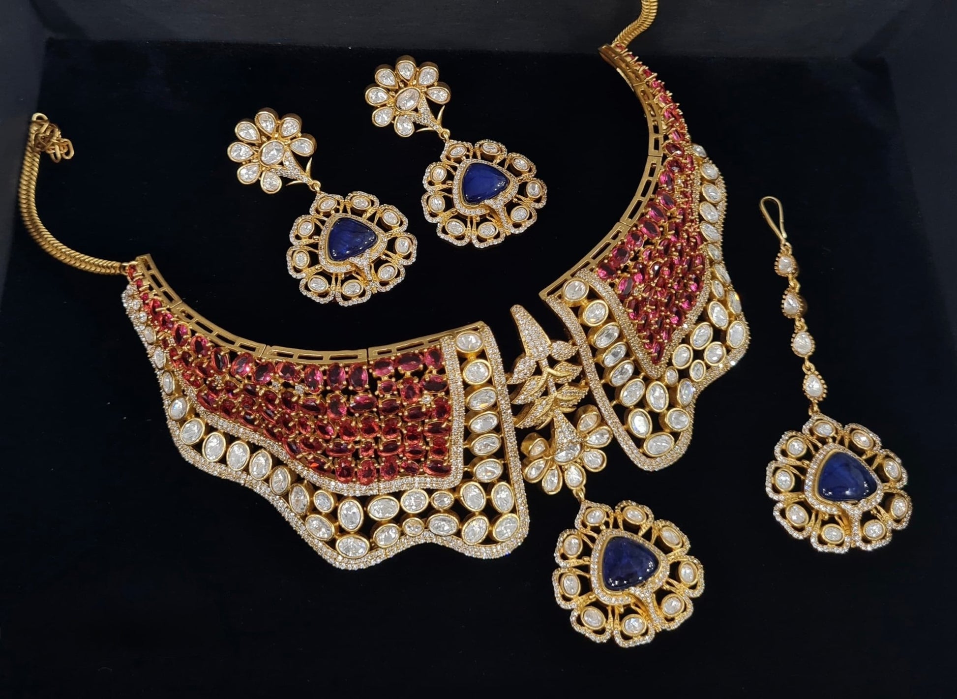 Kundan Necklace 05570 - KRISHNA'S SWETA JEWELLERY