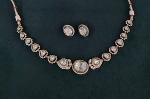 Kundan Necklace 05772 - KRISHNA'S SWETA JEWELLERY