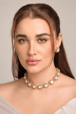 Kundan Necklace 06024 - Krishna's Sweta Jewellery