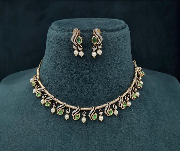 Kundan Necklace 06215 - KRISHNA'S SWETA JEWELLERY