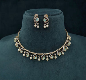 Kundan Necklace 06215 - KRISHNA'S SWETA JEWELLERY