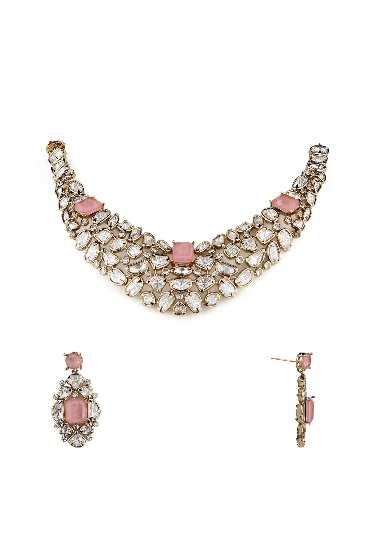 Kundan Necklace 06295 - KRISHNA'S SWETA JEWELLERY