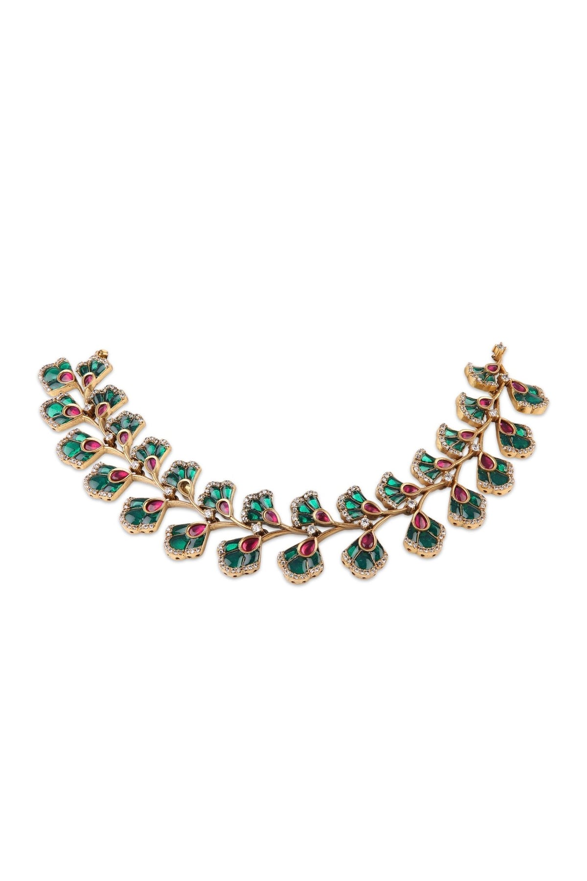 Kundan Necklace 06747 - Krishna's Sweta Jewellery