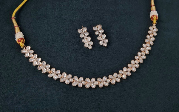 Kundan Necklace 06759 - KRISHNA'S SWETA JEWELLERY