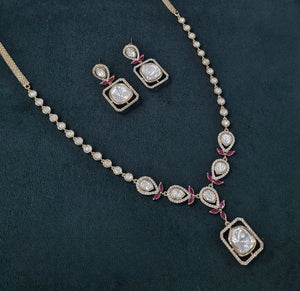 Kundan Necklace 06762 - KRISHNA'S SWETA JEWELLERY