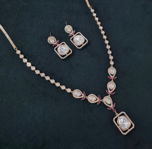 Kundan Necklace 06762 - KRISHNA'S SWETA JEWELLERY