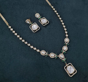 Kundan Necklace 06762 - KRISHNA'S SWETA JEWELLERY