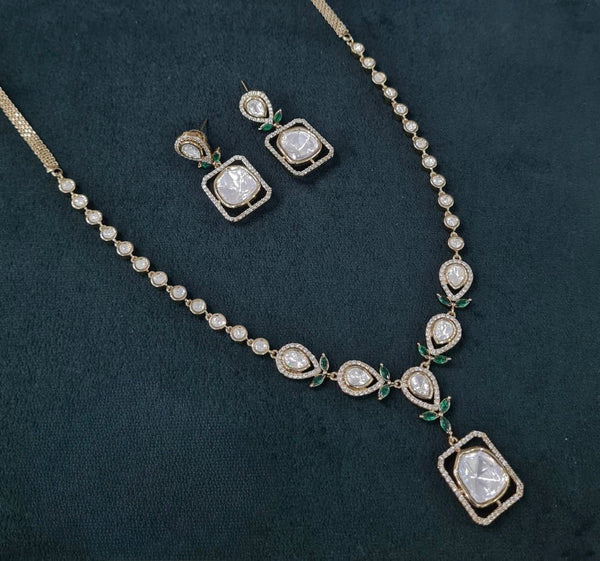 Kundan Necklace 06762 - KRISHNA'S SWETA JEWELLERY