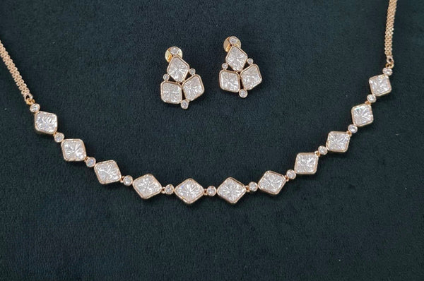 Kundan Necklace 06764 - KRISHNA'S SWETA JEWELLERY
