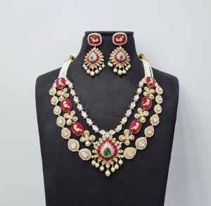 Kundan Necklace 06778 - KRISHNA'S SWETA JEWELLERY