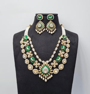 Kundan Necklace 06778 - KRISHNA'S SWETA JEWELLERY